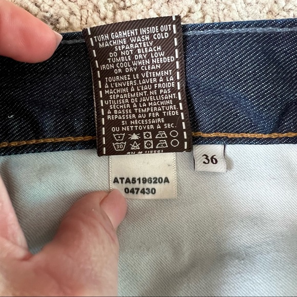 7 For All Mankind Standard Straight Jeans - Picture 9 of 9